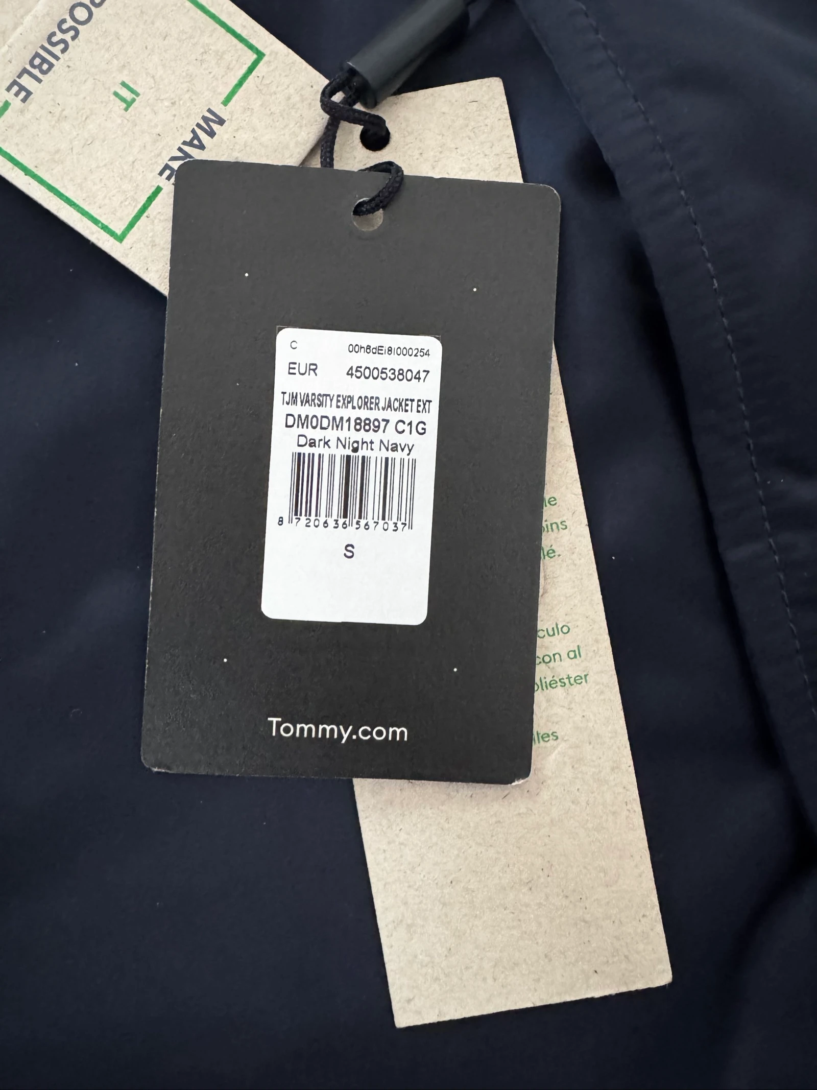 Authentic Tommy Hilfiger bomber jacket new size S – photo 7